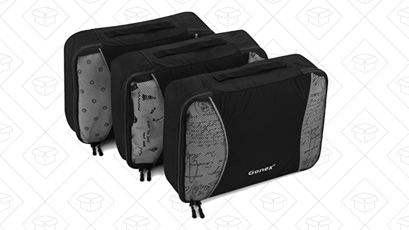 Gonex Packing Cube Set, $11 with code U9V6AGII